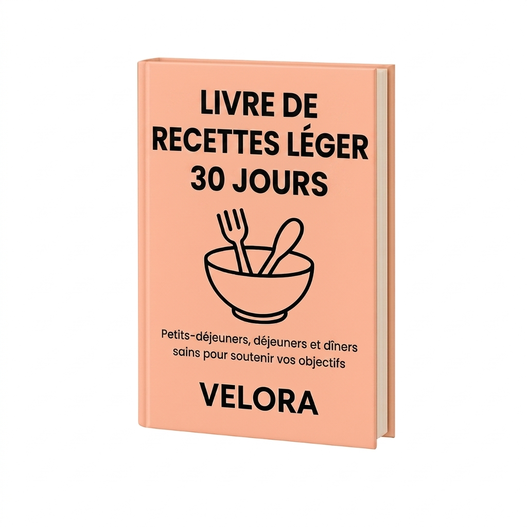Velora™ – Recettes légères sur 30 jours